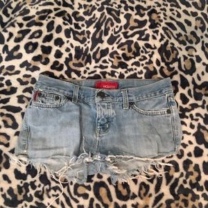 Cheeky Denim Shorts